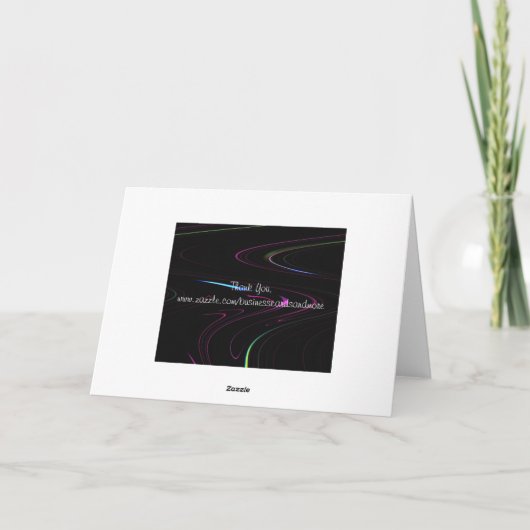 Birthday Card für Boss Karte (Rückseite)