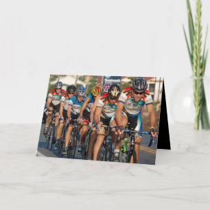 Birthday Card für den Radsport Pace Line Karte