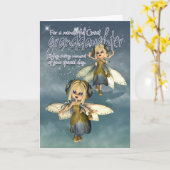 Birthday Card - Great Granddaughter - Moonies Cuti Karte (Gelbe Blume)