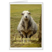 Birthday card I remembered (Vorne)