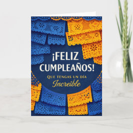 birthday card in spanish for men karte