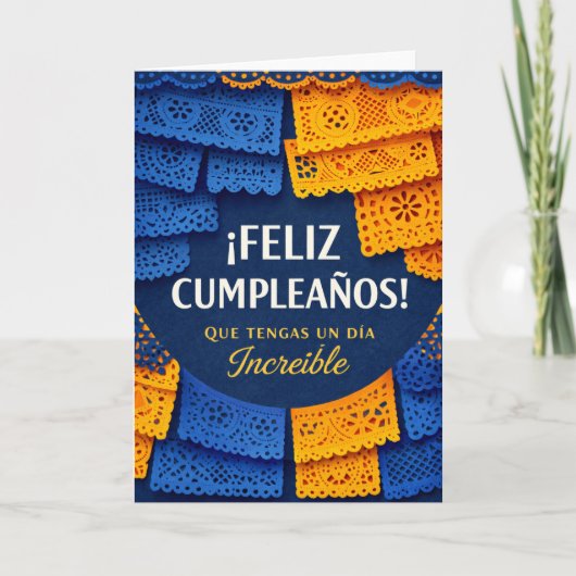 birthday card in spanish for men karte (Vorderseite)