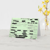 Birthday Card Karte (Gelbe Blume)