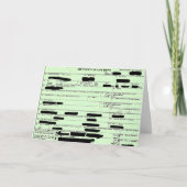 Birthday Card Karte (Vorderseite)