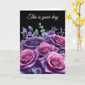 Birthday Card Karte (Gelbe Blume)