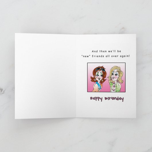 BIRTHDAY CARD KARTE (Innenseite)