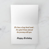 Birthday Card Karte (Innenseite)