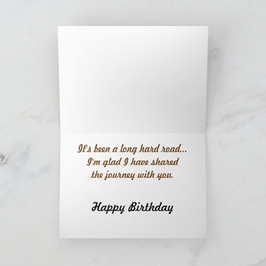 Birthday Card Karte (Innenseite)