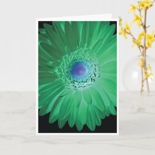Birthday Card Karte (Gelbe Blume)
