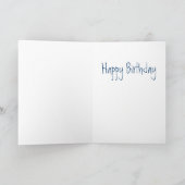 Birthday Card Karte (Innenseite)