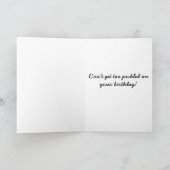 Birthday Card Karte (Innenseite)