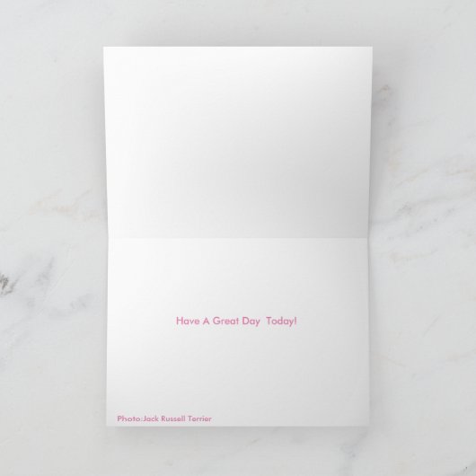 Birthday Card Karte (Innenseite)