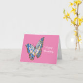 Birthday Card Karte (Gelbe Blume)