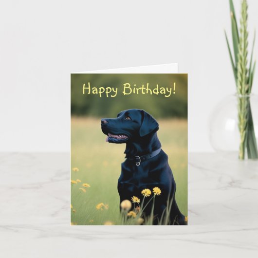 Birthday Card Karte (Vorderseite)