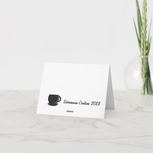 Birthday Card Karte (Rückseite)