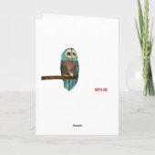 Birthday Card Karte (Rückseite)