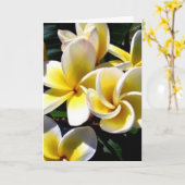 birthday card karte (Gelbe Blume)