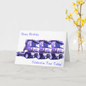 Birthday Card Karte (Gelbe Blume)