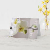 Birthday Card Karte (Gelbe Blume)