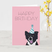 Birthday Card Karte (Gelbe Blume)