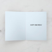 BIRTHDAY CARD KARTE (Innenseite)