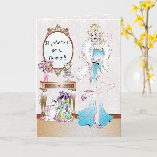 BIRTHDAY CARD KARTE (Gelbe Blume)