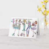 BIRTHDAY CARD KARTE (Gelbe Blume)