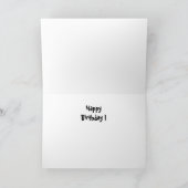 Birthday Card Karte (Innenseite)
