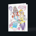 BIRTHDAY CARD KARTE<br><div class="desc">BIRTHDAY CARD FOR YOUR FUN FRIENDS!</div>