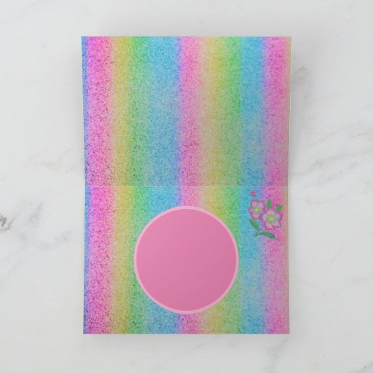 BIRTHDAY CARD KARTE (Innenseite)