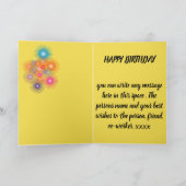 BIRTHDAY CARD KARTE (Innenseite)