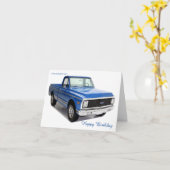 Birthday Card Karte (Gelbe Blume)