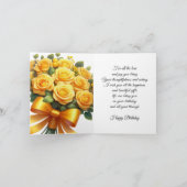 Birthday Card Karte (Innenseite)