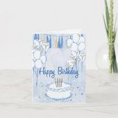 birthday card karte (Vorderseite)