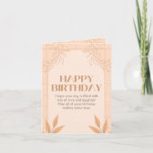 birthday card karte (Vorderseite)