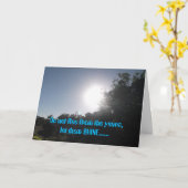 BIRTHDAY CARD KARTE (Gelbe Blume)