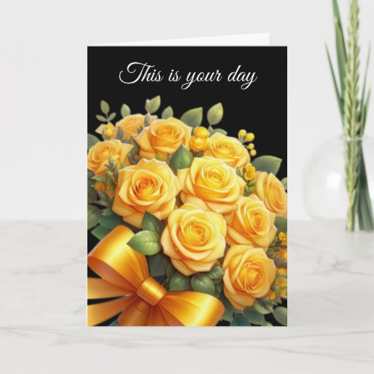 Birthday Card Karte (Vorderseite)