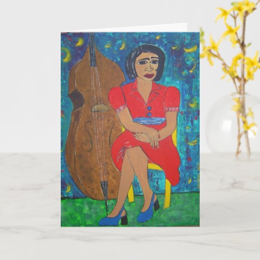 Birthday Card Karte (Gelbe Blume)