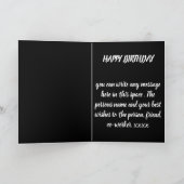 BIRTHDAY CARD KARTE (Innenseite)