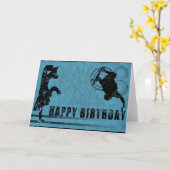 Birthday Card Karte (Gelbe Blume)