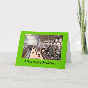 Birthday Card - Paddington Station, London Karte