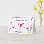 Birthday Card Rollenklinge Karte (Gelbe Blume)