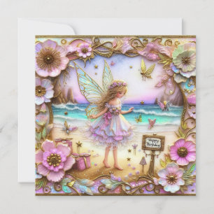 BIRTHDAY CARD ~ Rosa Fairy ~