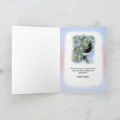 Birthday Card Rot-Flügel Karte (Innenseite)