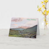 Birthday Card Schottland Karte (Gelbe Blume)