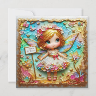 BIRTHDAY CARD ~ Sweet Fairy ~