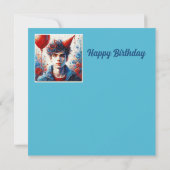 BIRTHDAY CARD ~ Teenage Boy ~ (Rückseite)