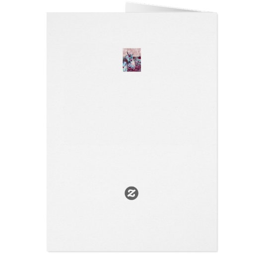 Birthday Card Wildpferd (Hinten)