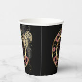 Birthday Casino Poker Chip - Rose Pappbecher (Rechts)