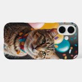 Birthday Cat Case-Mate iPhone Hülle (Rückseite (Horizontal))